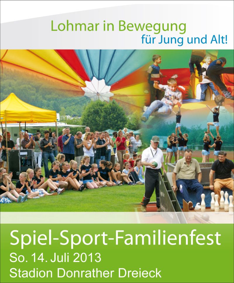 Plakat Lohmar Sport 2013