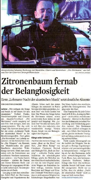 koelner stadtanzeiger 12.04.11